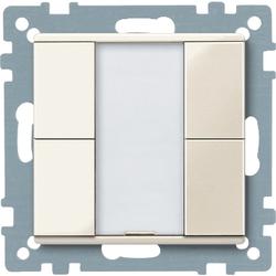 Schneider Electric MTN617244 KNX tlač. panel 2-násobný plus, White, System M