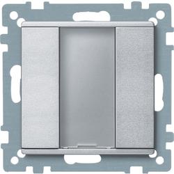 Schneider Electric MTN627560 KNX tlač. panel 1-násobný plus, Aluminium, System M
