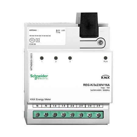 Schneider Electric MTN6600-0603 KNX Elektroměr REG-K/3x230V/16A