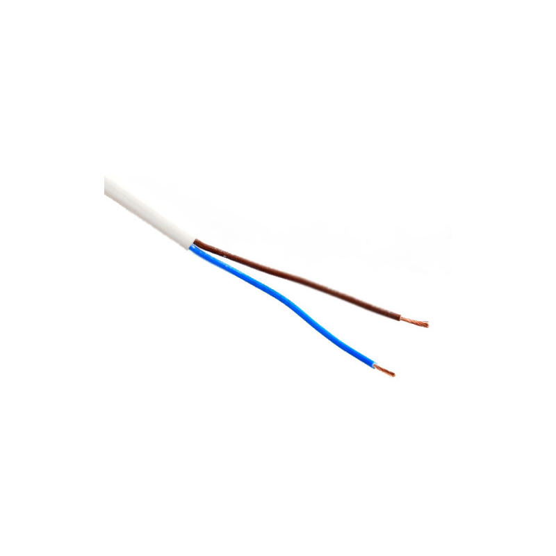 Kabel H03VV-F 2x0,5 CYLY, bílý  