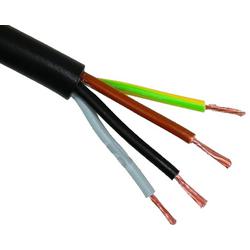 Kabel H03VV-F 4x0,75 CYLY, černý  