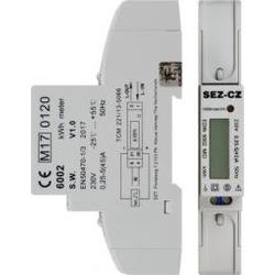 SEZ EDIN 6002 MID Fakturační měřidlo, MID,5-45A, 1-tarif, 1-fázový, LCD displej, 1M/DIN