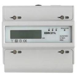 SEZ EDIN 371L Elektroměr 5-100A,1-tarif,3-fázový,LCD displej,7M/DIN