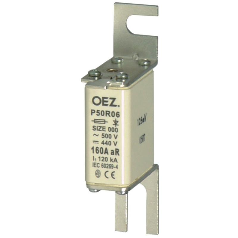 OEZ   P50R06 Pojistkové vložky pro jištění polovodičů do 690 V a.c.