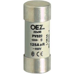 OEZ   PV522 Pojistkové vložky 22x58 pro jištění polovodičů do 690 V a.c. (válcové)
