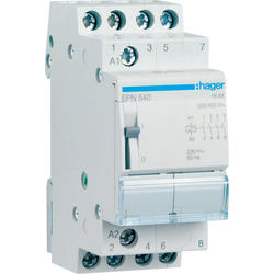 Hager EPN540 Impulsní relé 16A,  4S,  230V AC / 110V DC