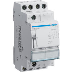 Hager EPN546 Impulsní relé 16A,  3S+1R,  230V AC / 110V DC