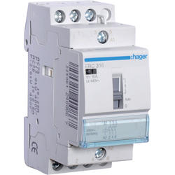 Hager ERC316 Instalační relé 16A,  3S,  230V AC