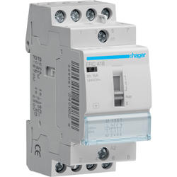 Hager ERC418 Instalační relé 16A,  2S+2R,  230V AC