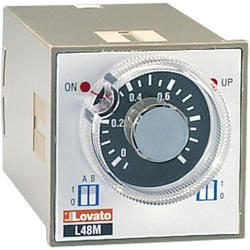 LOVATO Electric 31L48MM240 časové relé L48mm 24-240VAC multifunkční