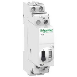 Schneider Electric A9C32111 Impulzní relé Ls 16A 1ZAP  24V AC 50-60Hz 12V DC   dálková signalizace