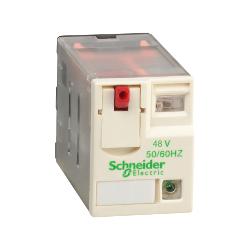 Schneider Electric RXM2AB2E7 Miniaturní 2P, 12 A, 48 V AC s LED (obj.množství 10 ks)