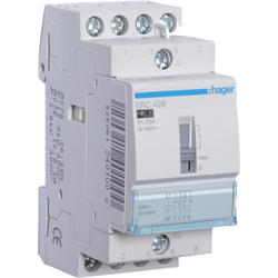 Hager ERC428 Stykač 25A,  3S+1R,  230V AC