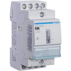 Hager ERD425S Stykač se sníž. hlučností 25A,  4S,  24V AC
