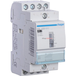 Hager ERL425SDC Stykač se sníž. hlučností 25A,  4S,  12V DC
