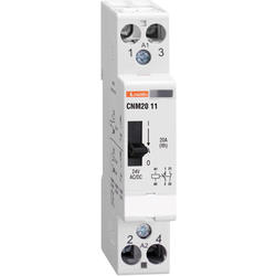 LOVATO Electric CNM2011220 Instalační stykač 20A, 230V , 1P, manuální spínání