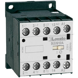 LOVATO Electric 11BG1201D012 3P MINIstykač+1V 12A AC3 DC cívka