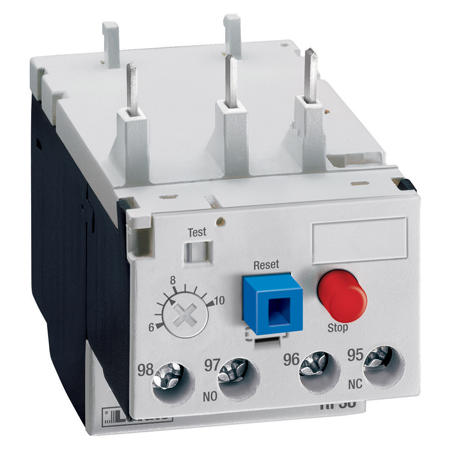 LOVATO Electric RFN380250 tepelné relé 1,6-2,5A ruční nebo automatický reset