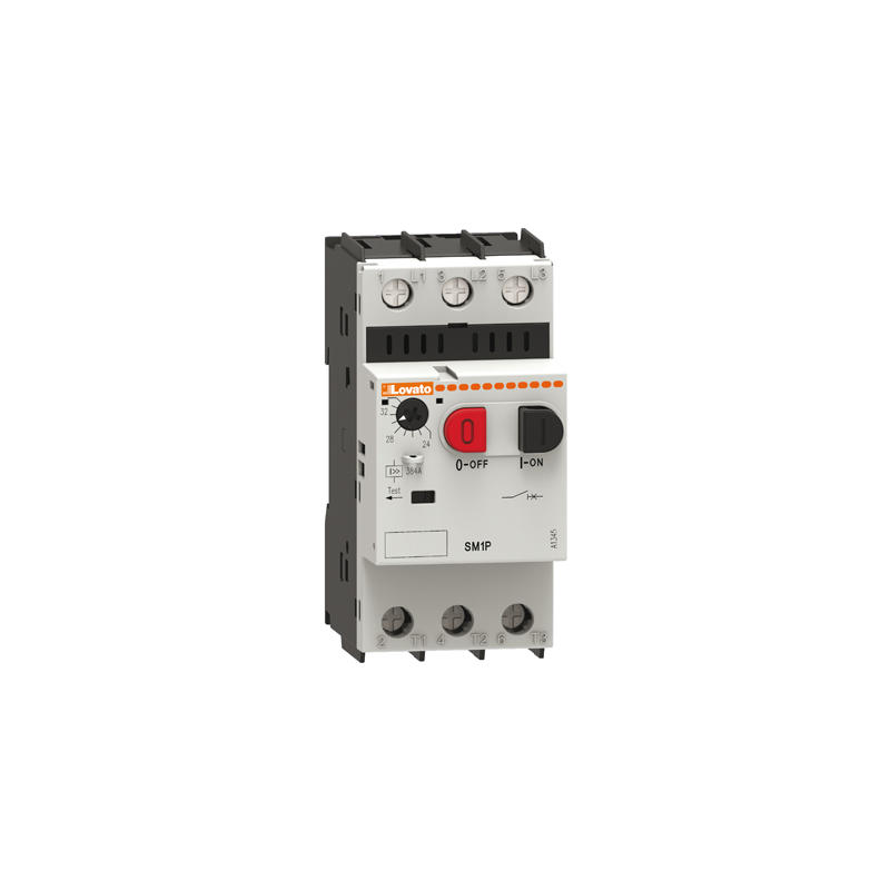 LOVATO Electric SM1P0100 Motorový spouštěč tlačítkový 0,63-1A Icu 100
