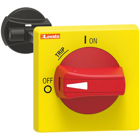 LOVATO Electric SM2X18200R Uzamykatelná hlavice pro SM2/SM3, žluto-červená