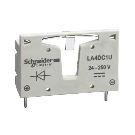 Schneider Electric LA4DC1U Odruš. člen - dioda pro D09..D32 12-250V DC