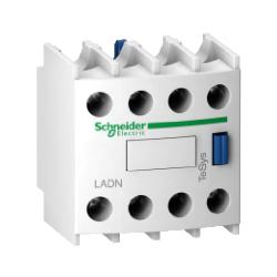 Schneider Electric LADC22 Blok pomoc. kontaktů, montáž čelně, 2"Z"+ 2"V", vč.1"Z"+1"V" s překrytím