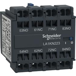 Schneider Electric LA1KN133 TeSys K - blok pomocných kontaktů - 1Z + 3V - čelní montáž - šroubové svorky