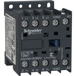 Schneider Electric LC1K1610B7 ministykač 3P (3Z) 16A AC-3 440V-pomocný kontakt 1Z- cívka 24V 50Hz