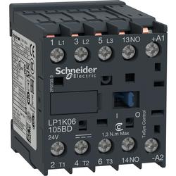 Schneider Electric LP1K06105BD TeSys K stykač - 3P (3Z) - AC-3 - 440 V 6 A - cívka 24 V DC