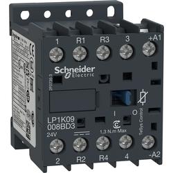 Schneider Electric LP1K09008BD3 TeSys K stykač - 4P (2Z + 2V) -AC-1 - &lt;= 440 V 20 A - cívka 24 V DC