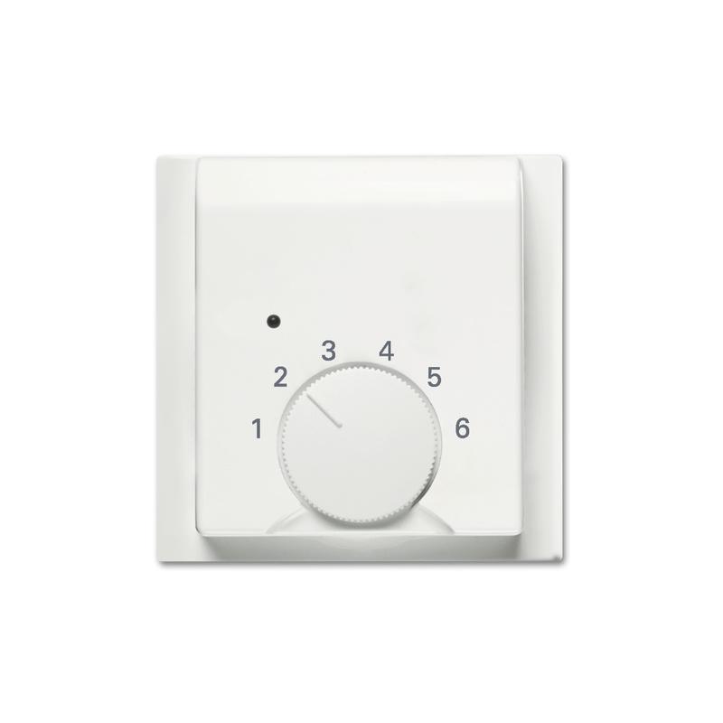 ABB 2CKA001710A4007 Kryt termostatu pro topení/ chlazení, mechová bílá