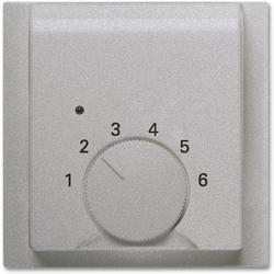 ABB 2CKA001710A4010 Kryt termostatu pro topení/ chlazení, saténová stříbrná