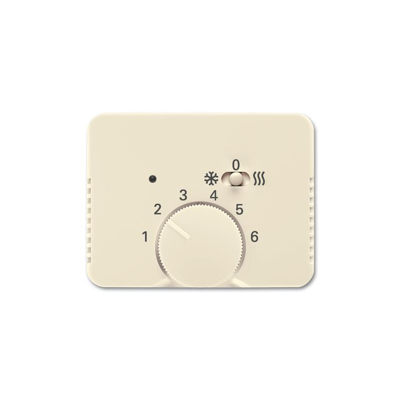ABB 2CKA001710A4032 Kryt termostatu pro topení/ chlazení, s posuvným přepínačem, slonová kost