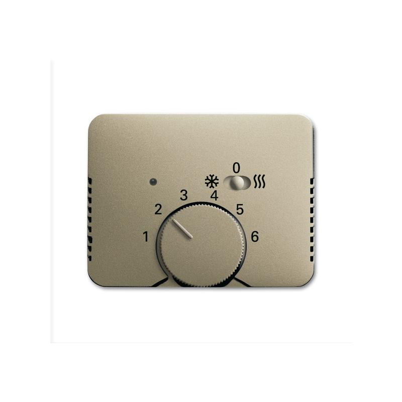 ABB 2CKA001710A4035 Kryt termostatu pro topení/ chlazení, s posuvným přepínačem, palladium