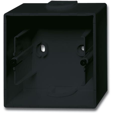 ABB 2CKA001799A0895 Krabice přístrojová jednonásobná, pro lištové rozvody, antracitová