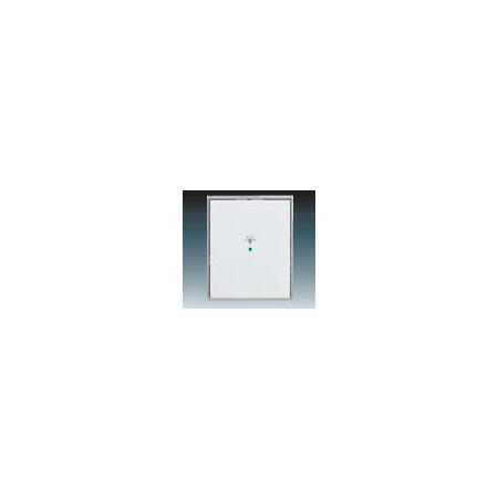 ABB 6220E-A01001 04 Kryt 1násobný, symbol „osvětlení“, bílá/ledová šedá
