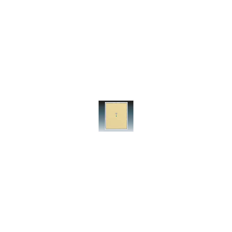 ABB 6220E-A01001 21 Kryt 1násobný, symbol „osvětlení“, slonová kost/led. bílá
