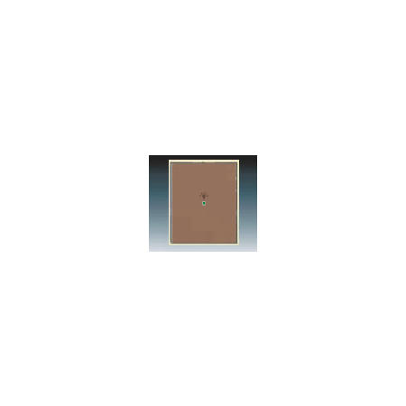 ABB 6220E-A01001 25 Kryt 1násobný, symbol „osvětlení“, kávová/ledová opálová