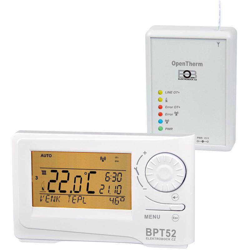 Elektrobock BT52 Bezdrátový termostat s OT