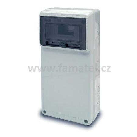 Famatel 3951 Skříň ACQUA Combi IP65, 8 modulů, 500x230x150mm