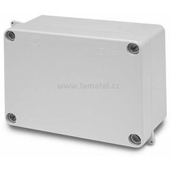 Famatel 3072 Krabice IP55 160x120x73mm, plné víko, hladké boky