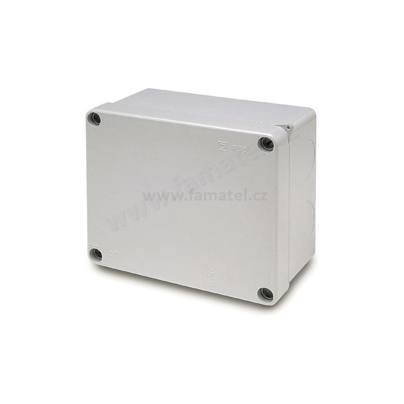 Famatel 3073 Krabice IP55 170x140x90mm, plné víko, hladké boky