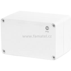 Famatel 68080 Krabice SolidBox IP65, 170x105x112mm, plné víko, hladké boky