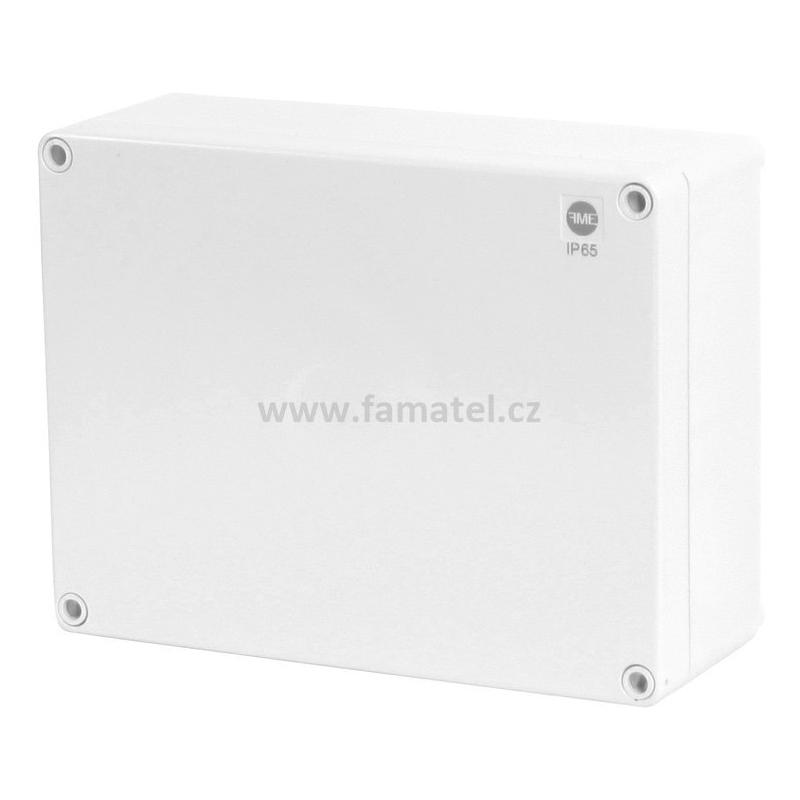Famatel 68120 Krabice SolidBox IP65, 170x135x107mm, plné víko, hladké boky