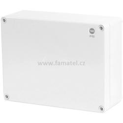 Famatel 68120 Krabice SolidBox IP65, 170x135x107mm, plné víko, hladké boky