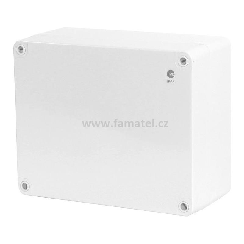 Famatel 68200 Krabice SolidBox IP65, 270x220x126mm, plné víko, hladké boky