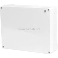 Famatel 68250 Krabice SolidBox IP65, 340x270x106mm, plné víko, hladké boky
