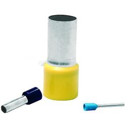 GPH DI 1,0-10 Dutinka izolovaná žlutá, prurez 1,0mm/délka 10mm