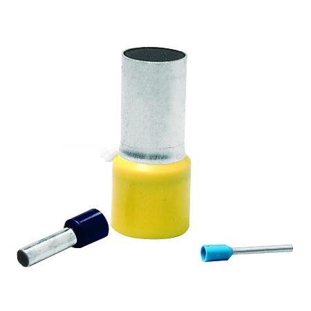 GPH DI 1,0-6 Dutinka izolovaná žlutá, prurez 1,0mm/délka 6mm
