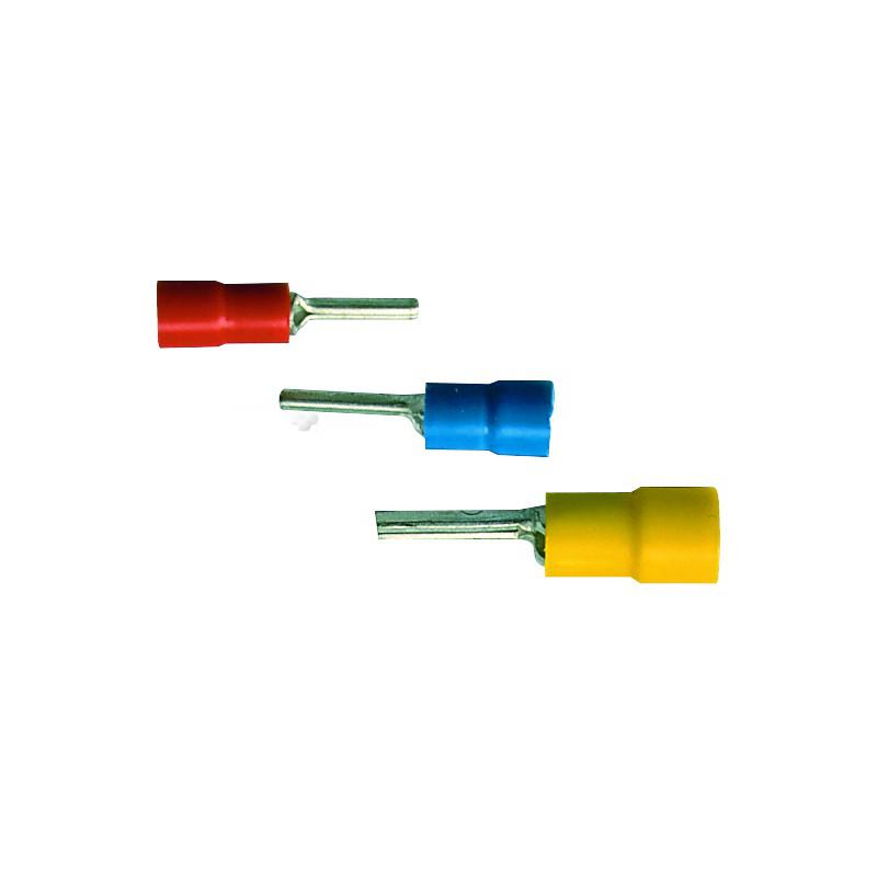 GPH RF-P 10 Kolík Cu lisovací s izolací PVC, prurez 0,25-1,5mmt/délka 10mm